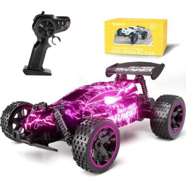 Imagem de RC Car Tecnock, escala 1:18 com carregamento USB-C, 50 minutos, Play K