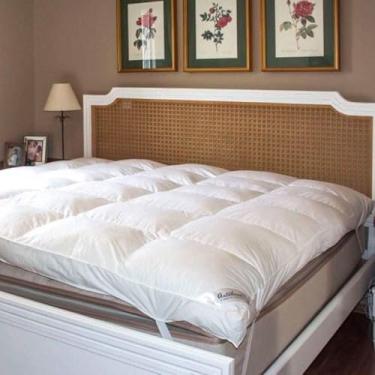 Imagem de Pillow Top Plooma Colchão Casal 140x190x7cm Fibra Fiber Ball