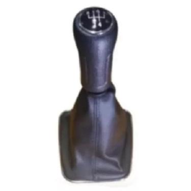 Imagem de Coifa Preta + Manopla Cambio Fox Cromado