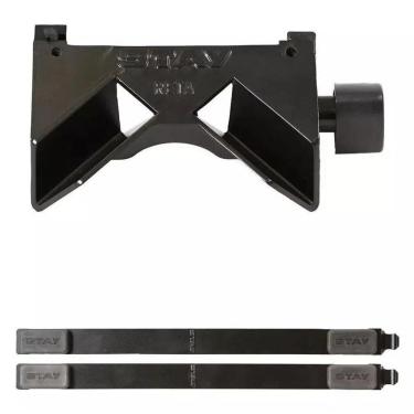 Imagem de Kit Longarinas Suporte Teclados 380Mm + Base Reta Torre Stay