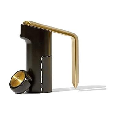 Imagem de RBT Saca-rolhas vertical abridor de vinho com cortador de lacre e espiral extra