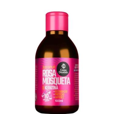 Imagem de Corpo Dourado Óleo Capilar Rosa Mosqueta e Queratina 100ml