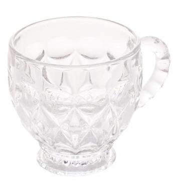 Imagem de Xícara de Chá de Vidro Cristal Lile Lyor Cor Transparente 200ml