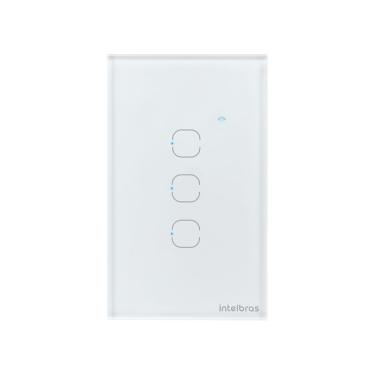 Imagem de Interruptor Smart Zigbee Touch 3 Canais Branco Intelbras