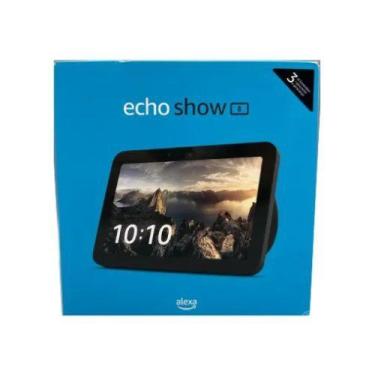 Imagem de Echo Show 8 (3ª geração)  Smart display com áudio espacial, hub de cas