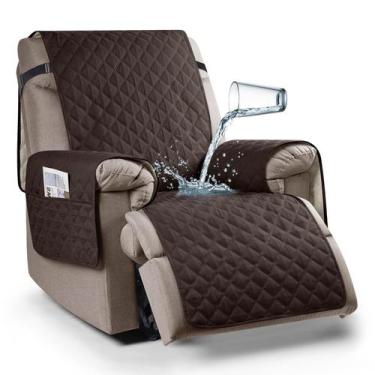 Imagem de Capa de cadeira reclinável Ruaozz 100% impermeável antiderrapante (cho