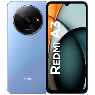 Imagem de Celular Xiaomi Redmi A3 4 128GB CX398PRE - CX398AZU Azul Quadriband