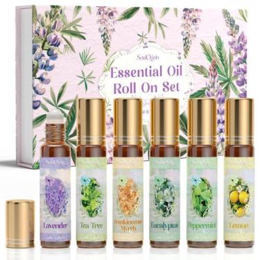 Imagem de Conjunto Roll On de óleo essencial SoulOrigin com melaleuca e lavanda