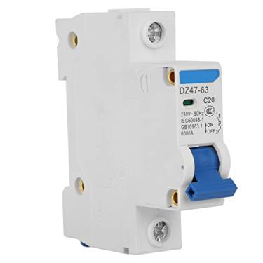 Imagem de Disjuntor Miniatura 1P, Nova Cena de Aplicação Inteligente de Terminal Temperado de, DZ47-63 Com Energia Solar, Pequenos Sistemas de Geração de Energia (20A)