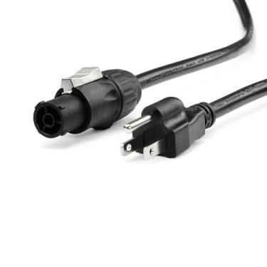 Imagem de ZBLZGP Cabo de alimentação para Aputure LS 1200D 600d Pro LS 600x Pro 600c Pro II C300d II 300x Nova P300c P600c LED Vídeo Luz contínua (plugue EUA) 6 m)