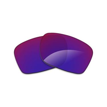 Imagem de Alphax Lentes de reposição Midnight Indigo espelhadas não polarizadas para óculos de sol Costa Del Mar La Mar