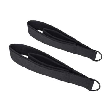 Imagem de Generic Cintas de Pilates Equipamentos de Pilates Multifuncionais Melhoram a Flexibilidade Cintas de Exercício de Laço Duplo Anel D para Treino de Fitness