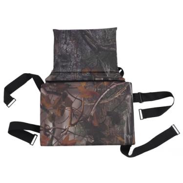 Imagem de Almofada de assento de substituição de assento 600D Oxford dobrável ajustável para acampamento camuflagem leve e confortável (estilo 1)