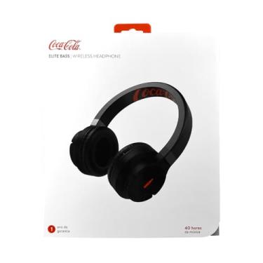 Imagem de HEADPHONE BLUETOOTH IWILL COCA-COLA ELITE BASS PRETO