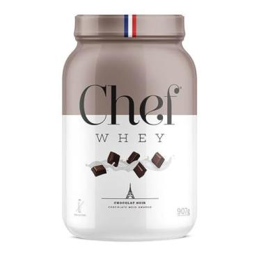 Imagem de Chef Whey Protein Zero Lactose 907g- Chef Whey (907g, Chocolate Meio Amargo)