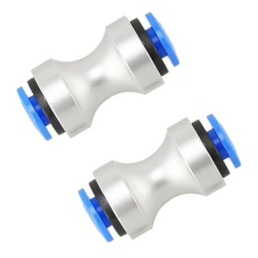 Imagem de 2 conectores de tubo de alimentação para impressora 3D Bambu Lab P1P/P1S/X1/X1C/X1E, acoplador de tubo PTFE para peças de acessórios de impressora 3D