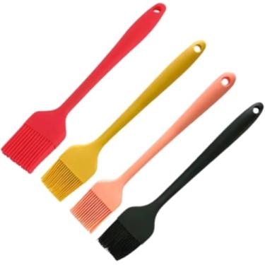 Imagem de Pincel Culinário de Silicone Premium 25cm | Utensílio de Cozinha e Confeitaria | Resistente a Altas Temperaturas | Livre de BPA | Não Solta Cerdas