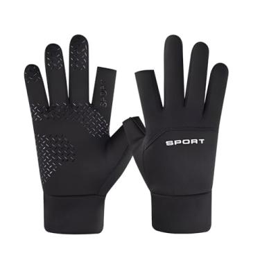 Imagem de Luvas para tela sensível ao toque – Luvas térmicas de inverno para smartphone para homens e mulheres, para ciclismo, fitness e treinamento (HUCP-ST-01-EZ-HEI)