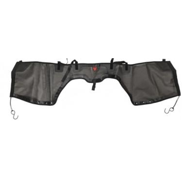 Imagem de Rede de malha de janela traseira para Can-Am Maverick R 2024-2025 Rede de nylon resistente a UV resistente a UV reduz a poeira, melhora o fluxo de ar e a proteção da cabine