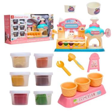 Imagem de Massinha de Modelar Infantil Sorveteria Divertida - Castela