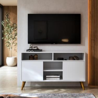 Imagem de Rack Intense para TV até 32" – Compacto e Estiloso para Sua Sala (BRANCO)