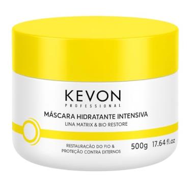 Imagem de Máscara Kevon Intensiva Efeito Teia 500g – Reconstrução e Força Máxima para Cabelos Danificados