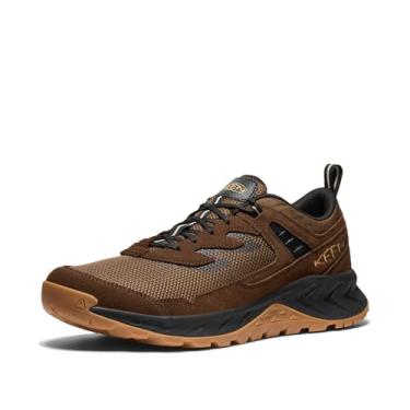 Imagem de KEEN Tênis masculino de caminhada Hightrail Vent de altura baixa respirável, Dark Earth/Oak Buff, 47
