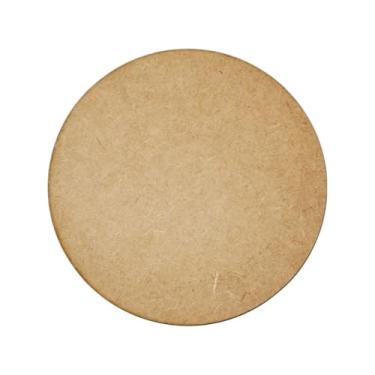 Imagem de Placa Redonda MDF Cru 20x20 3mm Artesanato e Quadro 25 unidades (10)