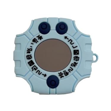 Imagem de GUAYQAT Capa de fone de ouvido para Samsung Galaxy Buds 3/Buds 3 Pro, capa de silicone com design Digimon Monster Digivice (Buds FE/2 pro/2/pro/live)