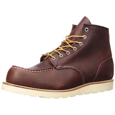 Imagem de Red Wing Heritage Bota masculina Classic Moc 15 cm, Óleo de Briar Slick, 7.5