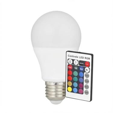 Imagem de Lâmpada LED RGB Inteligente Bivolt com Controle