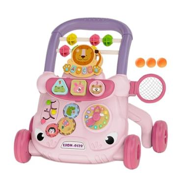 Imagem de Shakven Andador para bebês pequenos, andador para bebês - Stand Learning Toys Activity Walker Assento Walker | Andador de desenvolvimento multifuncional para bebês para meninos e meninas de ação de