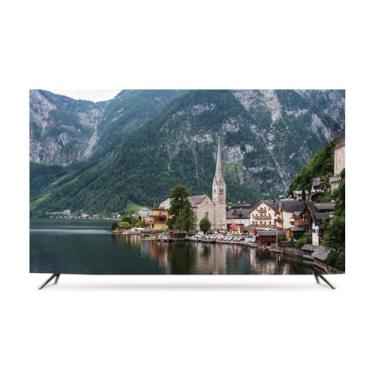 Imagem de Capa de TV para telas de 32-80 polegadas - Tecido antiderrapante à prova de poeira com impressão artística, capa decorativa protetora para telas LCD/LED, desktop, TVs montadas na parede e curvas
