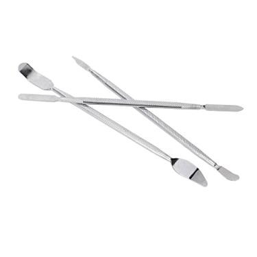 Imagem de Akozon Conjunto de Spudger de Metal de Aço Inoxidável 3 Peças Com Alça Antiderrapante para Reparo Eletrônico - Alavancas Versáteis para Eletrodomésticos e Equipamentos Pequenos