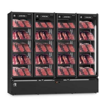 Imagem de Auto Serviço Vanguard Extra Frio 4 Portas Preto/Preto ASVEF4P 220V - Refrimate