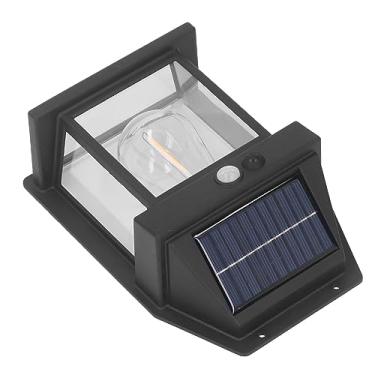 Imagem de RiToEasysports Lâmpada de Parede Solar de Tungstênio, Lâmpada de Interação Com Sensor Externo, ABS IP65 à Prova d'água, Luz de Parede Movida a Energia Solar Com Sensor de Movimento para Quintal,