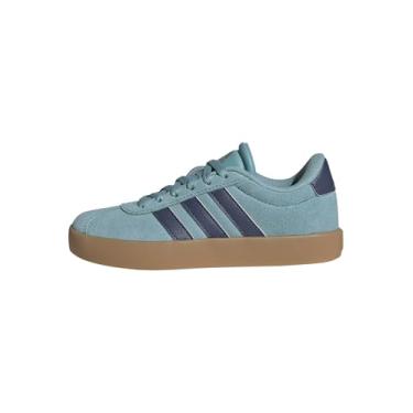 Imagem de adidas Tênis infantil unissex Vl Court 3.0, Tonelada menta/tinta pré-amada/prata metálica, 21