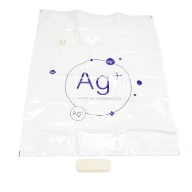 Imagem de Saco de compressão a vácuo para armazenamento de roupas de viagem, vedação superior, durável, reutilizável para organização de guarda-roupa, material pa pe (50 x 70 x 30 cm / 19,69 x 27,56 x 11,81