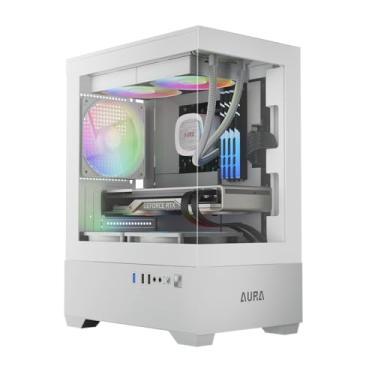Imagem de Gabinete Gamer Gamdias Aura GC9M Elite Branco com 3 Fans