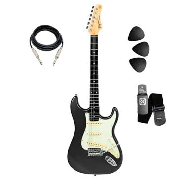 Imagem de Guitarra Elétrica Tagima Tg-500 Bk Escudo Awh