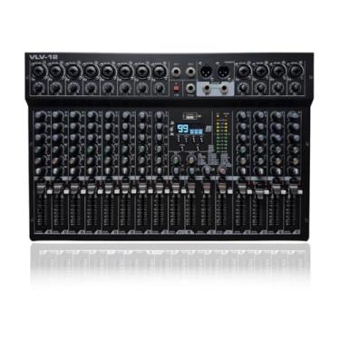 Imagem de Mesa De Som Interface 12 Canais Voik VLV-12 USB PC Bluetooth