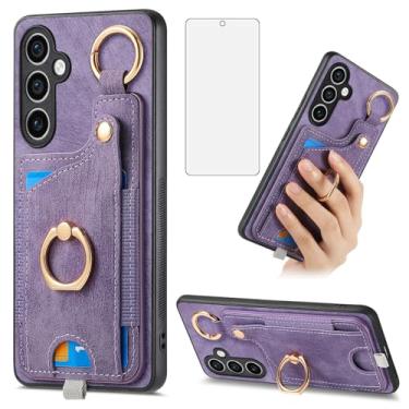 Imagem de Asuwish Capa de telefone compatível com S25 FE FGDSK US roxa