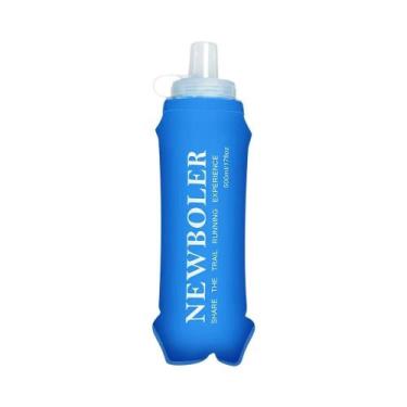 Imagem de Garrafa De Água Dobrável NEWBOLER De Grande Capacidade Em TPU, Bolsa D