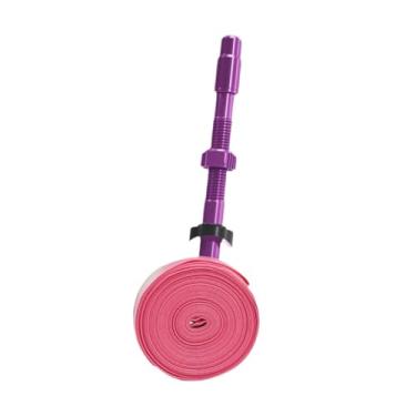 Imagem de oshhni Câmara de ar para bicicleta, peça de reposição leve e com válvula Presta, ideal para mountain bike, estrada e trilhas, 38g, Válvula de 45 Mm