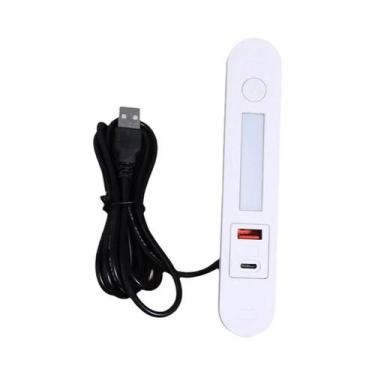 Imagem de Estação De Carregamento USB Embutida Com Luz Noturna, Tomada De Montag