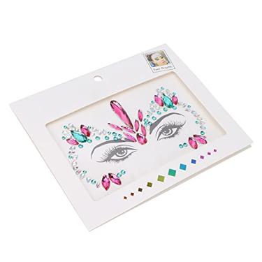 Imagem de Yinhing Diy Maquiagem Rosto Jóias Glitter Brilhante Rosto Temporário Adesivos Corpo Unhas Decorações para Festa de Festival Dia das Bruxas Abs