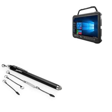Imagem de BoxWave Caneta Stylus compatível com Winmate M133WK - Caneta capacitiva EverTouch, caneta Stylus capacitiva com ponta de fibra - Preto