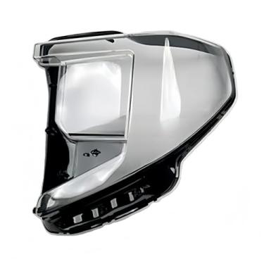 Imagem de Capa do farol dianteiro compatível com gmc sierra 2022 capa do farol transparente abajur caso da lâmpada escudo de vidro substituir lente primária(Left)