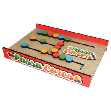 Imagem de Jogo educativo seleção de cores passa cores - MANINHO