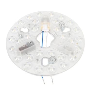 Imagem de Dioche Ventilador de Teto LED Substituição de Luz 5,3 Polegadas 15W 3CCT 3000K 4200K 6500K Kit de Retrofit Redondo de Alumínio PC Luz Branca Neutra Quente para Ventilador de Teto